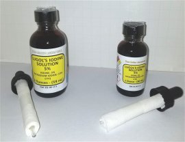 Iodine - Lugol’s Iodine 5%, 1 oz - 3 bottles